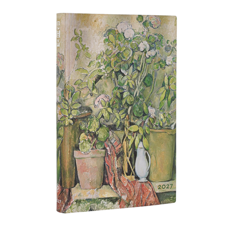 Agenda Midi 12 Mesi Giornaliera 2027 Vasi Di Terracotta E Fiori, Cezanne