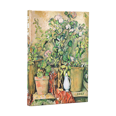 Agenda Mini 12 Mesi Settimanale 2027 Vasi Di Terracotta E Fiori, Cezanne