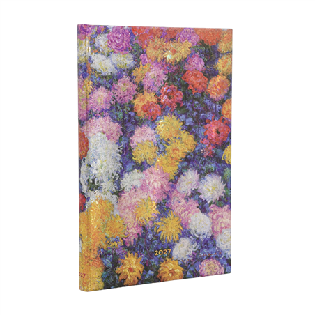 Agenda Mini 12 Mesi Settimanale 2027 I Crisantemi Di Monet