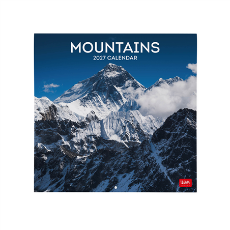 Calendario Da Parete 30x29 Fotografico 2027 Mountains