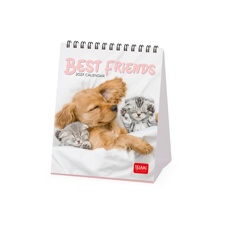Calendario Da Tavolo 12x14,5 Fotografico 2027 Best Friends