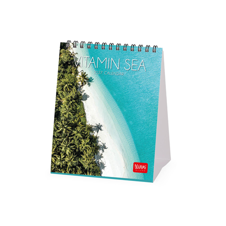 Calendario Da Tavolo 12x14,5 Fotografico 2027 Vitamin Sea