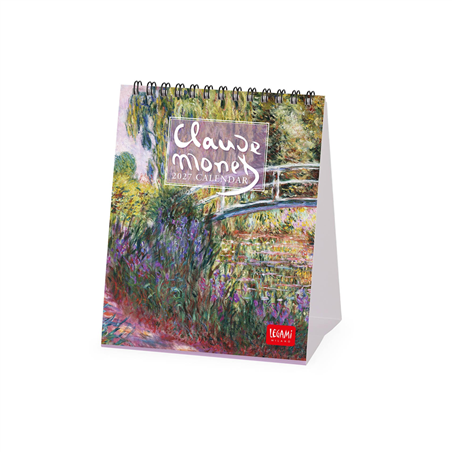 Calendario Da Tavolo 12x14,5 Fotografico 2027 Claude Monet