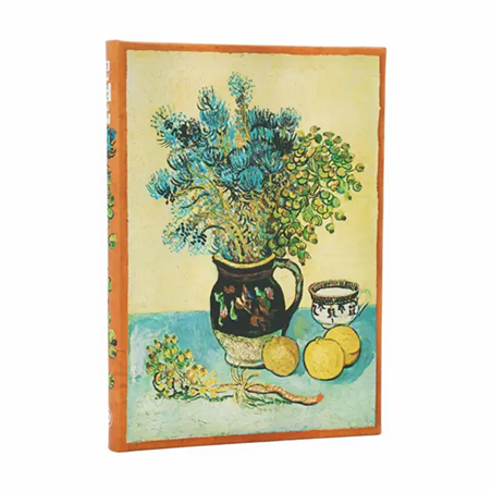 Taccuino Midi Rigido Righe 144 Pag 120 Gr Natura Morta Van Gogh