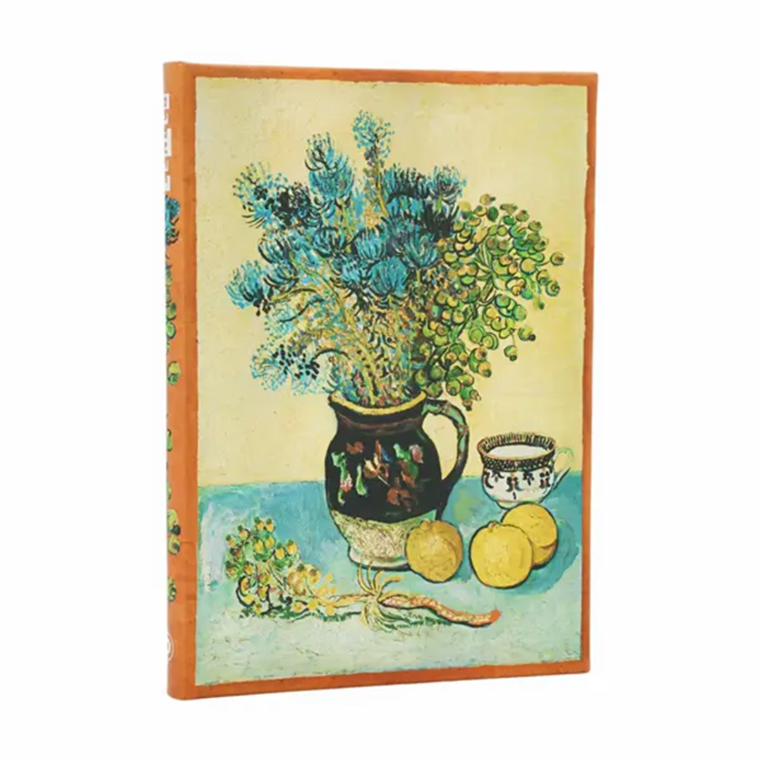 Taccuino Midi Rigido Righe 144 Pag 120 Gr Natura Morta Van Gogh