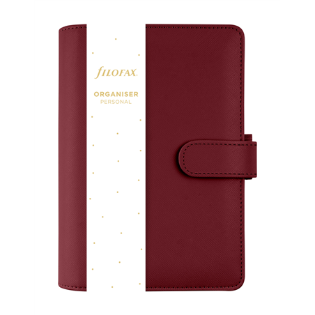 Organiser  Saffiano Personal Dark Cherry
