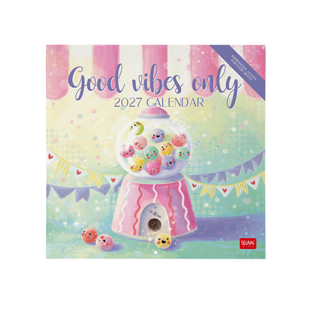 Calendario Da Parete 30x29 Special Edition 2027 Good Vibes Only