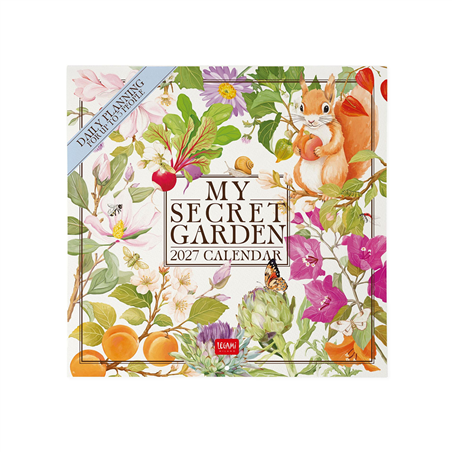 Calendario Da Parete 30x29 Special Edition 2027 My Secret Garden