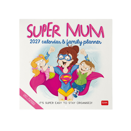 Calendario Da Parete 30x29 Special Edition 2027 Super Mum