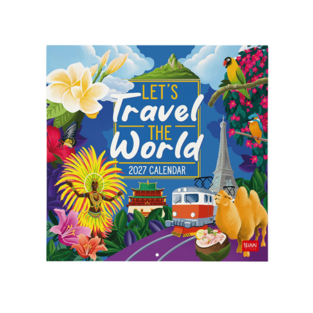 Calendario Da Parete 30x29 Special Edition 2027 Let'S Travel The World