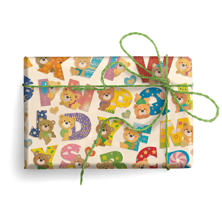 Carta Da Regalo 70x100 Prestige Wooden Alphabet
