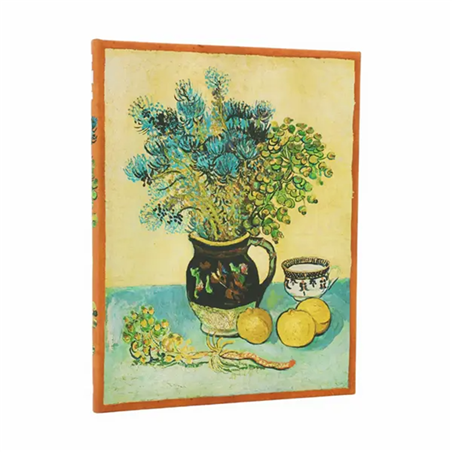 Taccuino Ultra Rigido Bianco 144 Pag 120 Gr Natura Morta Van Gogh