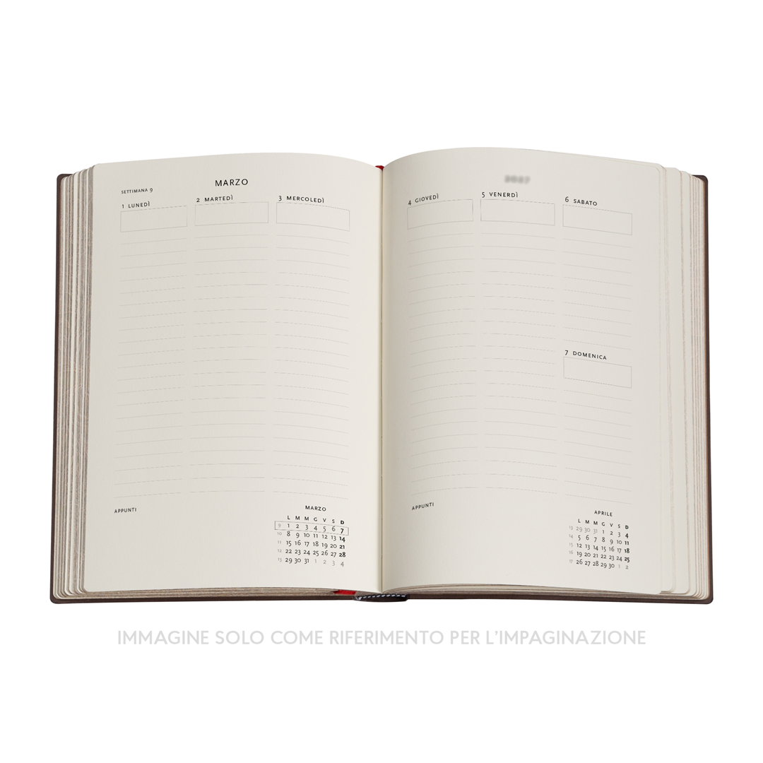 Agenda Midi 12 Mesi Settimanale 2027 Poesia In Fiore — immagine 3