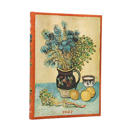 Agenda Midi 12 Mesi Settimanale 2027 Natura Morta, Van Gogh