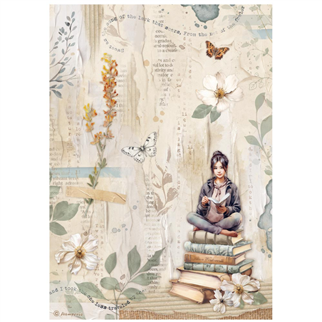 Carta Di Riso A4 Gr. 28 Secret Diary Libri