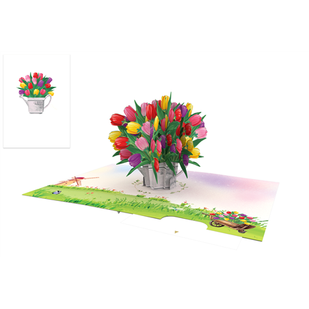 Biglietto Auguri Kirigami  Fatto A Mano Torta Sposi