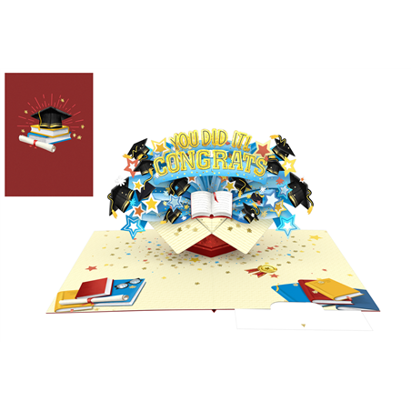 Biglietto Auguri Kirigami  Fatto A Mano Torta Sposi