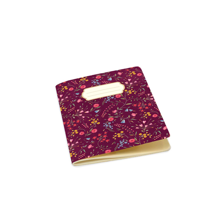 Quaderno A5 14,8x21cm 64fg Tiny Blooms