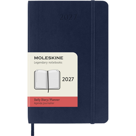 Agenda  Pocket Giorno Gg Soft 2027 Blu