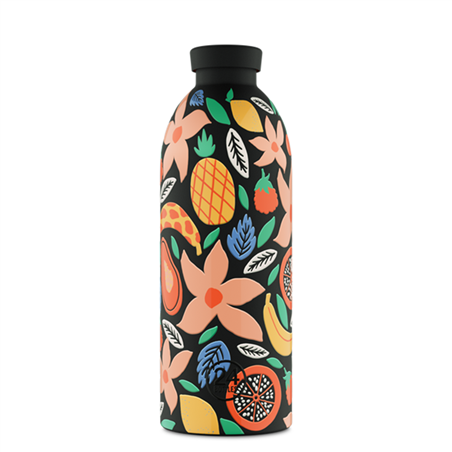 Thermos Clima 850ml Acciaio Inox 25cm Tropical Noir