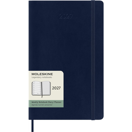 Agenda  Large 7g + Note Soft 2027 Blu