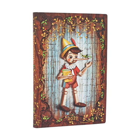 Agenda Mini Flexi 12mesi Settimanale 2027 Carlo Collodi, Pinocchio
