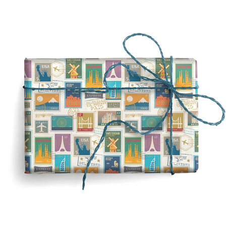 Carta Regalo 70x100 Fantasy City Stamps