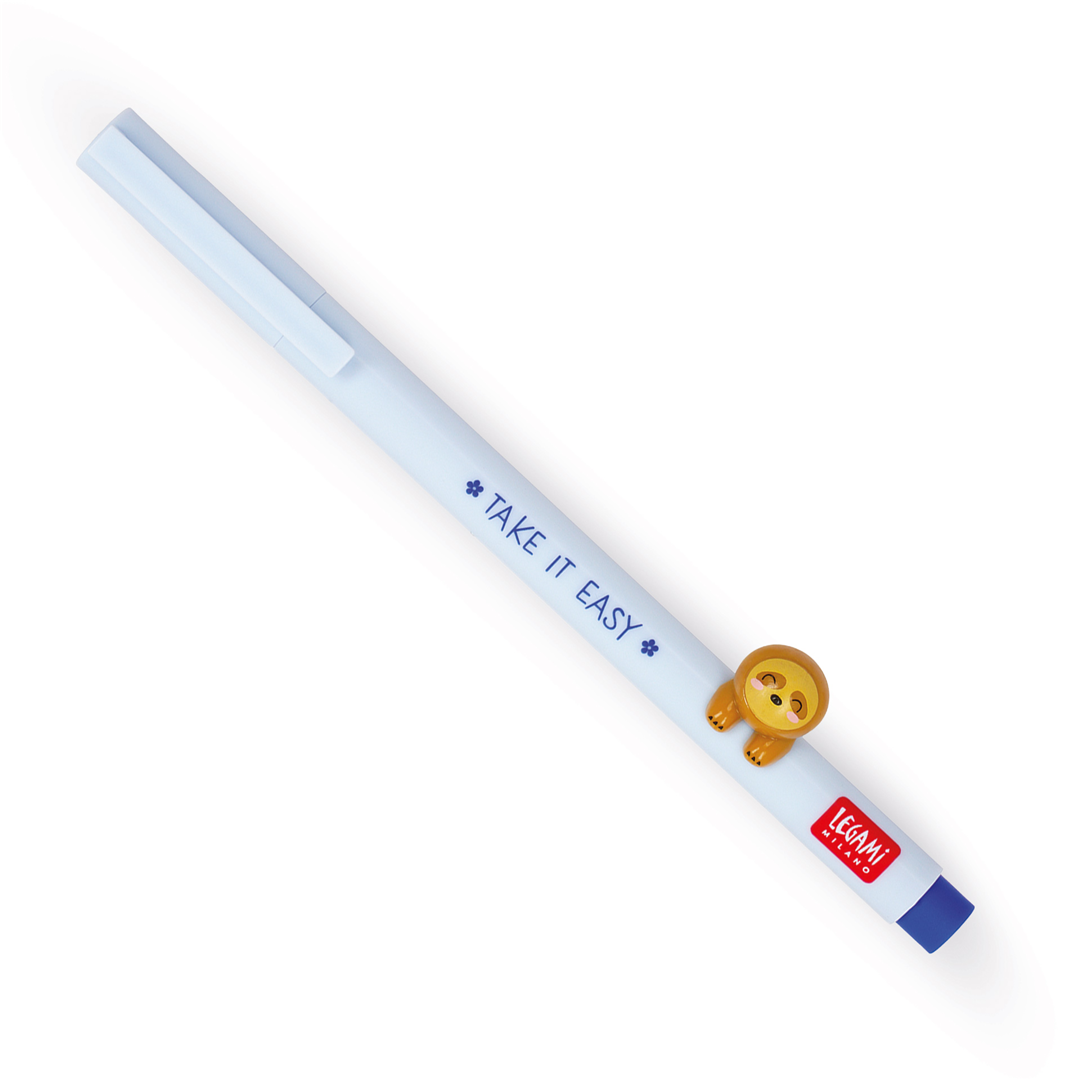 Penna Gel Lovely Friends Sloth Inchiostro Blu