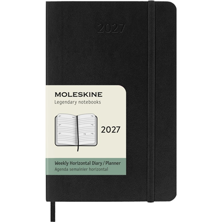 Agenda  Pocket 7g Oo Soft 2027 Nero