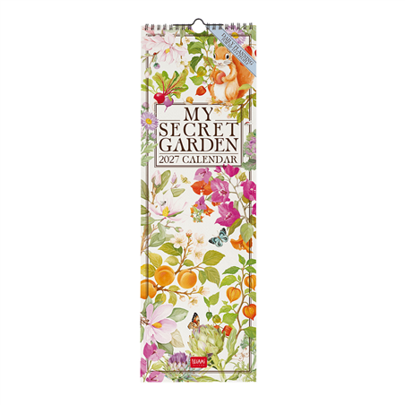 Calendario Da Parete 16x49 Special Edition 2027 My Secret Garden