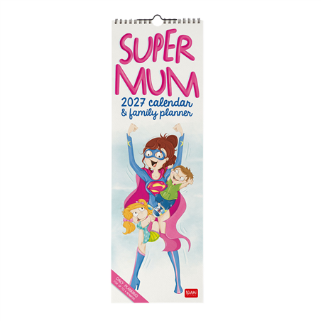 Calendario Da Parete 16x49 Special Edition 2027 Super Mum