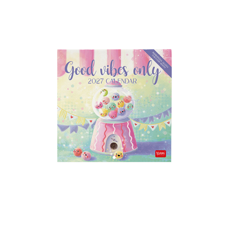 Calendario Da Parete 18x18 Special Edition 2027 Good Vibes Only
