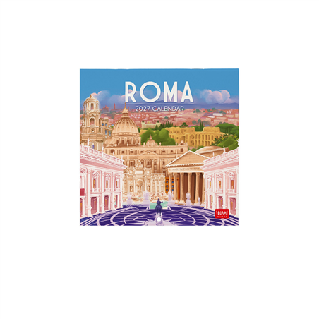 Calendario Da Parete 18x18 Special Edition 2027 Roma