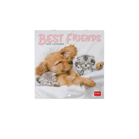 Calendario Da Parete 18x18 Fotografico 2027 Best Friends