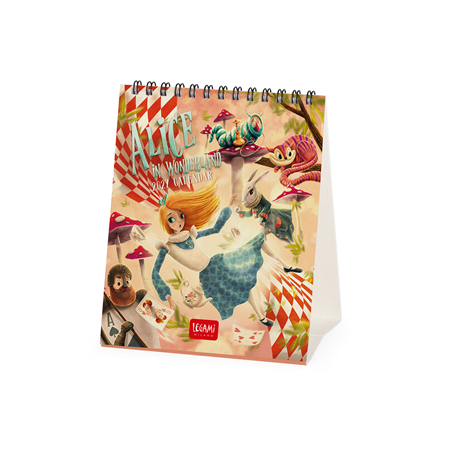 Calendario Da Tavolo 12x14,5 Special Edition 2027 Alice In Wonderland