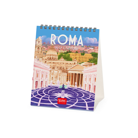 Calendario Da Tavolo 12x14,5 Special Edition 2027 Roma