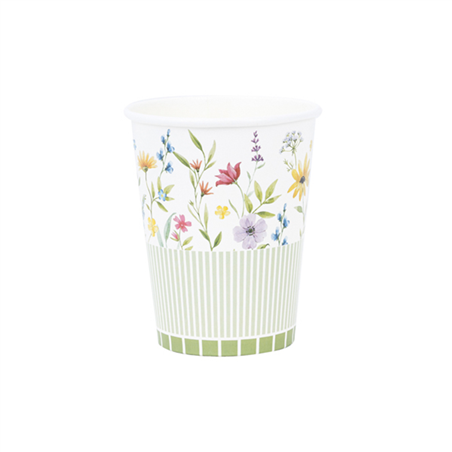 Bicchiere Carta 250cc 8pz  Le Jardin