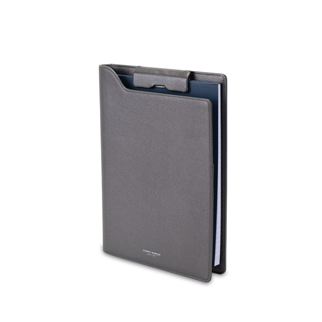 Portablocco Hudson A4 Portfolio Clip Graphite Grey — immagine 2