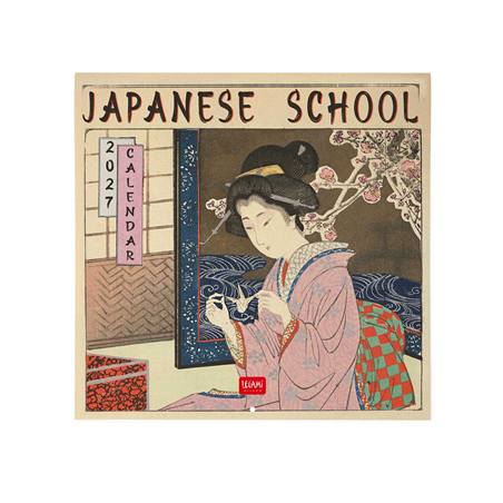 Calendario Da Parete 30x29 Art Collection 2027 Japanese School
