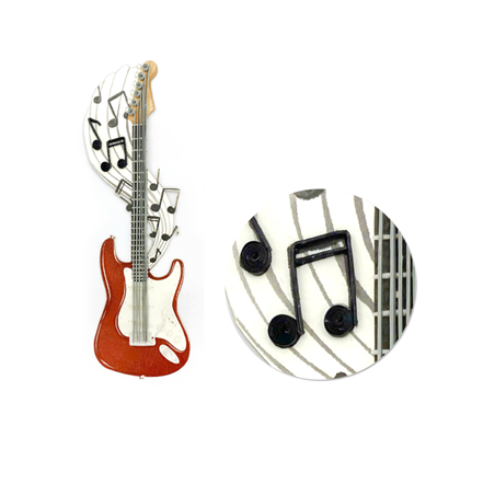 Segnalibro Kirigami  Guitar