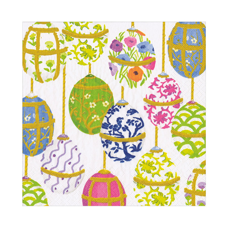 Tovagliolo 25x25cm  20pz Pasqua  Les Oeufs