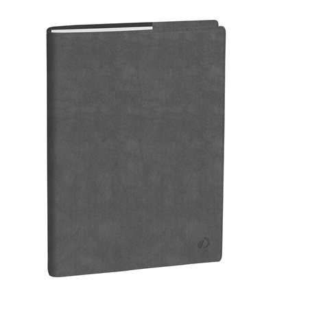 Agenda Q.v.rigiro 9x12 7g Ov Roma Grigio Dusky