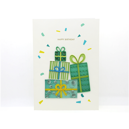 Biglietto Auguri Quilling  Fatto A Mano Gift Packs