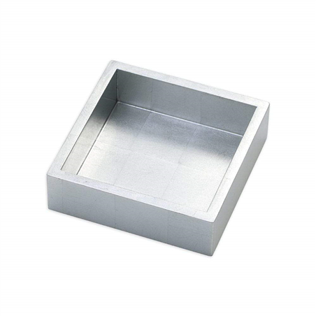 Portatovaglioli  Legno Laccato Cocktail Argento