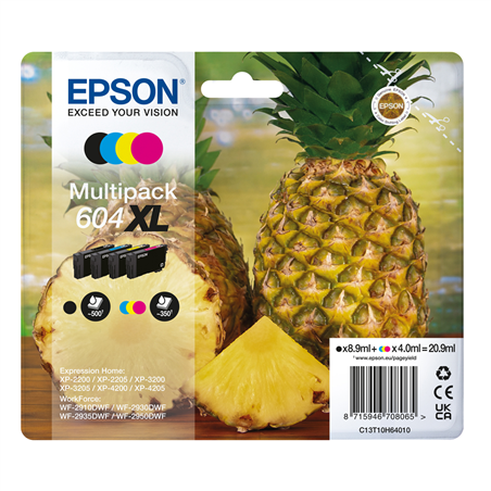 Eposn Multipack 604xl Ananas Bk/c/m/y