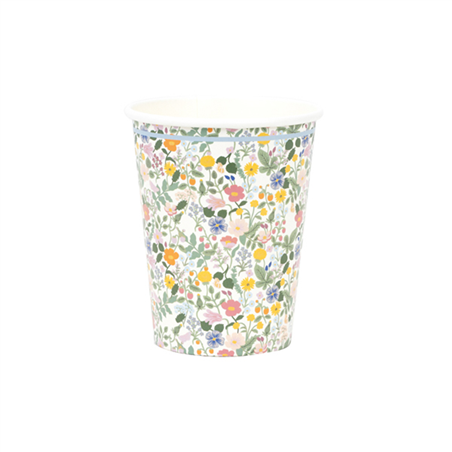 Bicchiere Carta 250cc 8pz  Petite Fleur