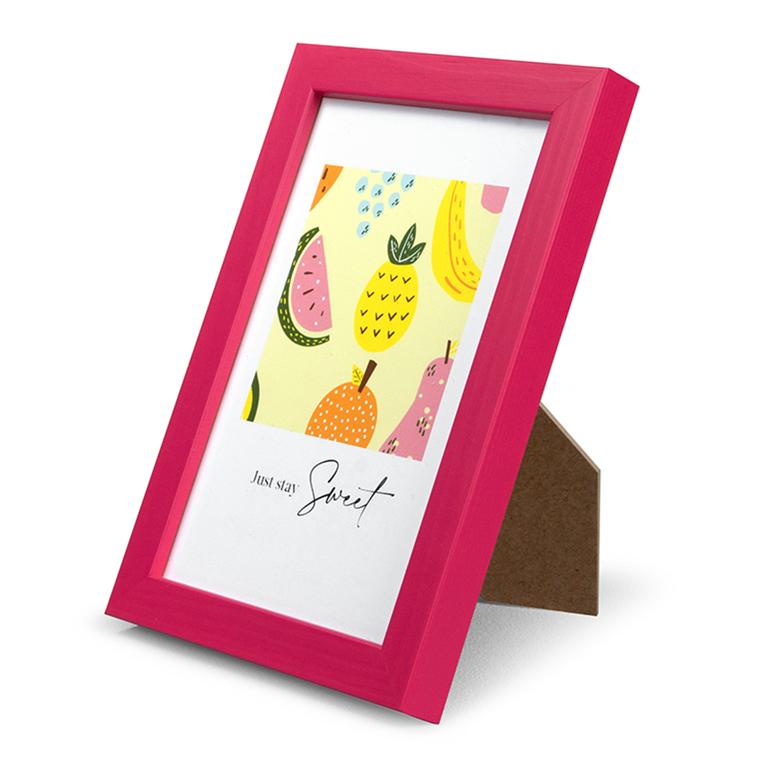Cornice Legno A Giorno/appoggio 15x20cm Lunaro Pink — immagine 2