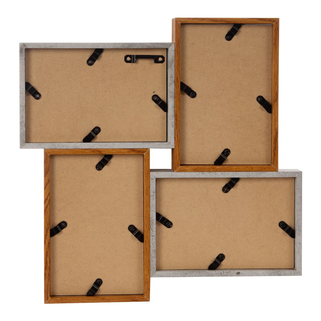 Cornice In Mdf Effetto Cemento 4x10x15 6x10x1 — immagine 2