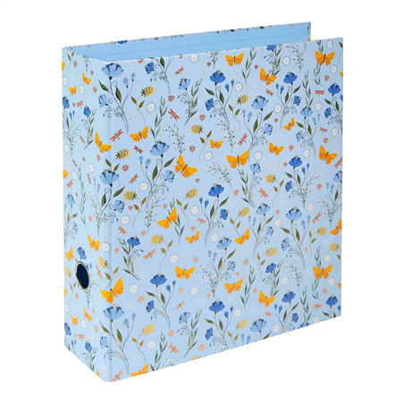 Raccoglitore Anelli 8cm Din A4 Secret Garden Blue