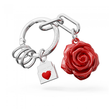 Portachiavi   Rosa Rossa